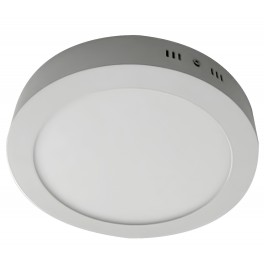 PLAFON LED 18W SUPERFICIE REDONDO BLANCO