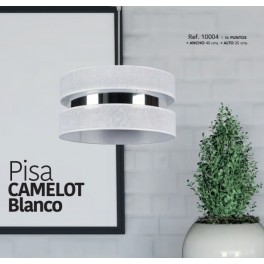 Pantalla de techo Pisa Camelot blanco