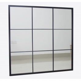 Espejo ventana negro 90cm
