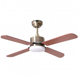 Ventilador DC LED Kenia bronce