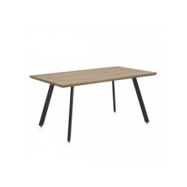 Mesa comedor efecto roble 160cm