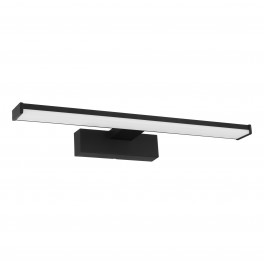 Aplique baño LED negro