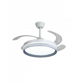 Ventilador retráctil Cannes gris Ventilador retráctil Cannes gris