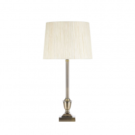 SOBREMESA BRONCE CON PANTALLA SOBREMESA BRONCE CON PANTALLA