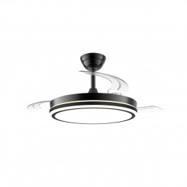 Ventilador Night Eco negro