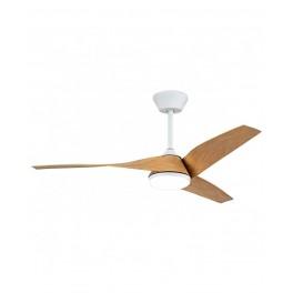 Ventilador Papua blanco haya